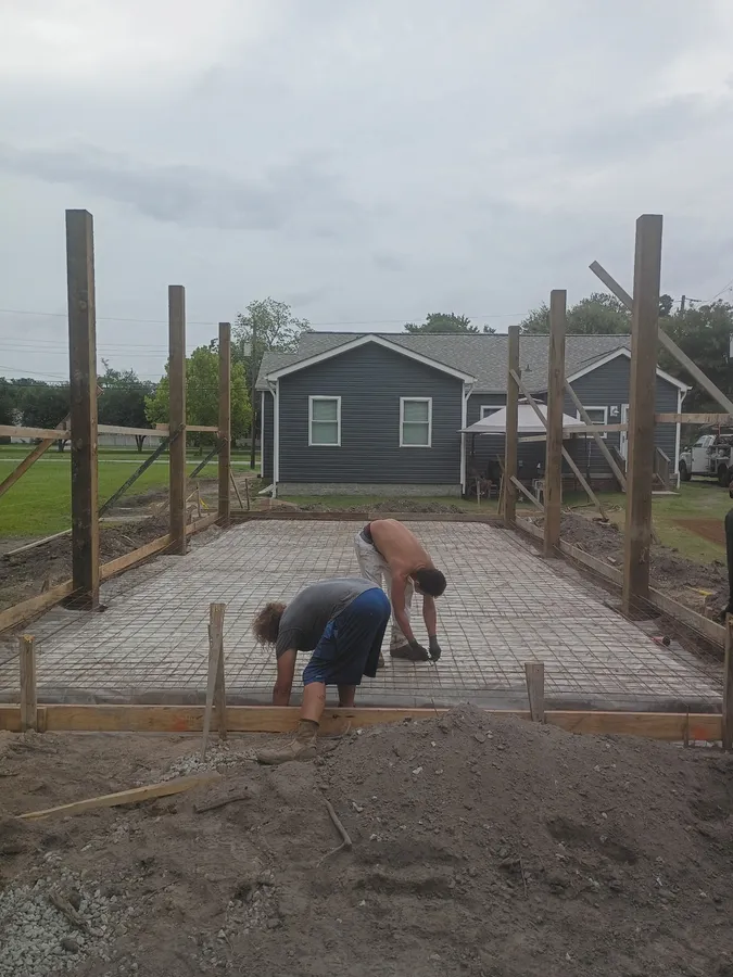 Concrete foundation work in Coastal North Carolina